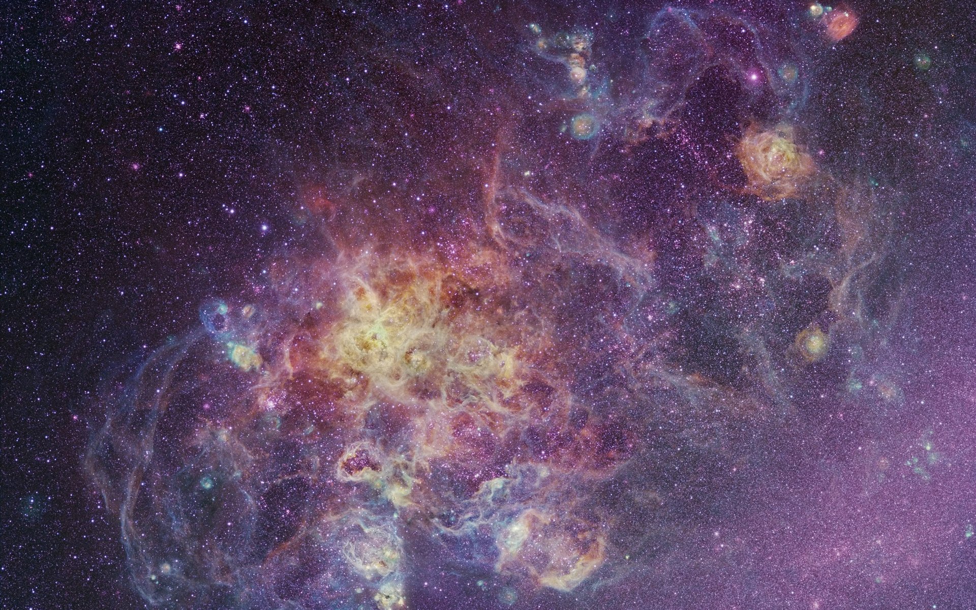 universo galaxia constelaciones estrellas colores