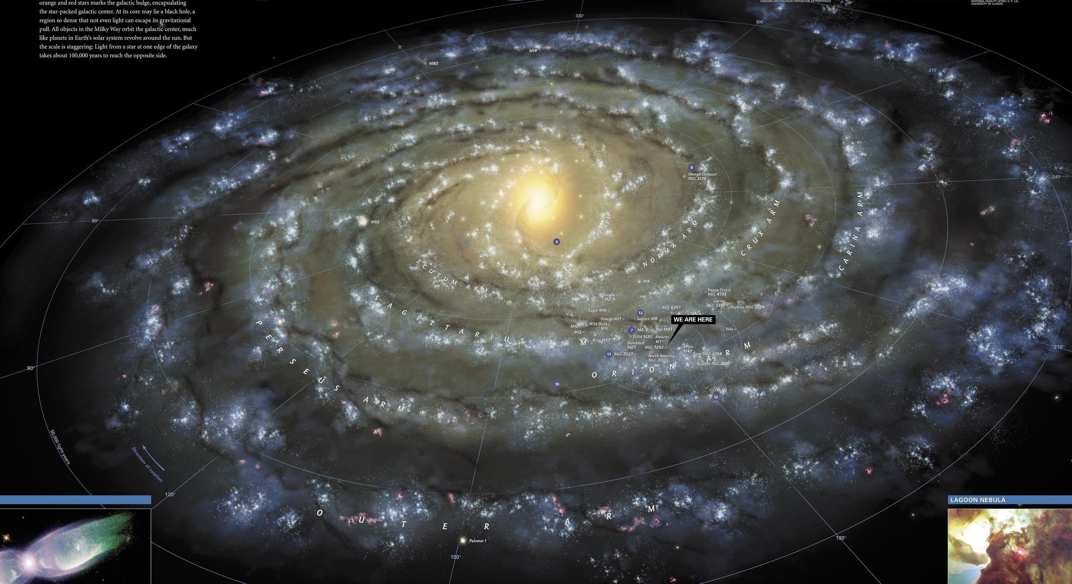 galaxy vía láctea galaxia mapa vía láctea