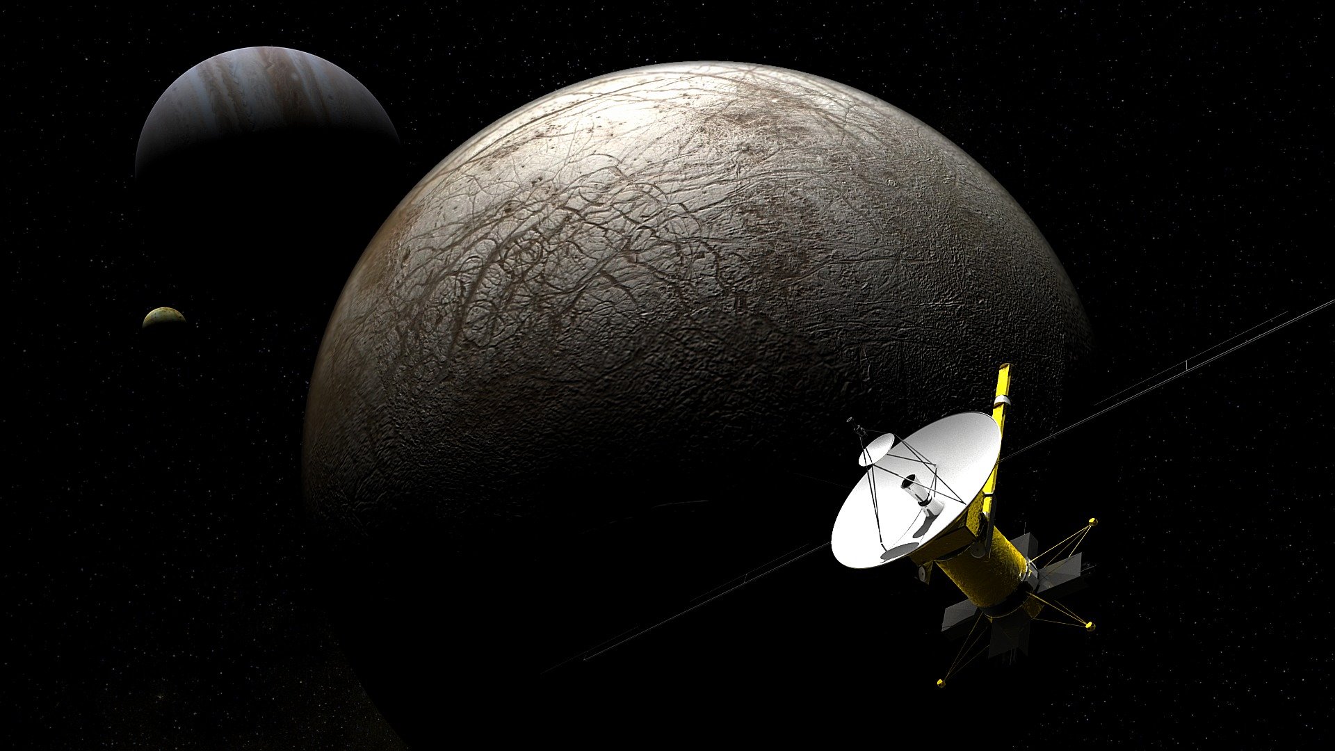 europa clipper stacja międzyplanetarna nasa jowisz europa