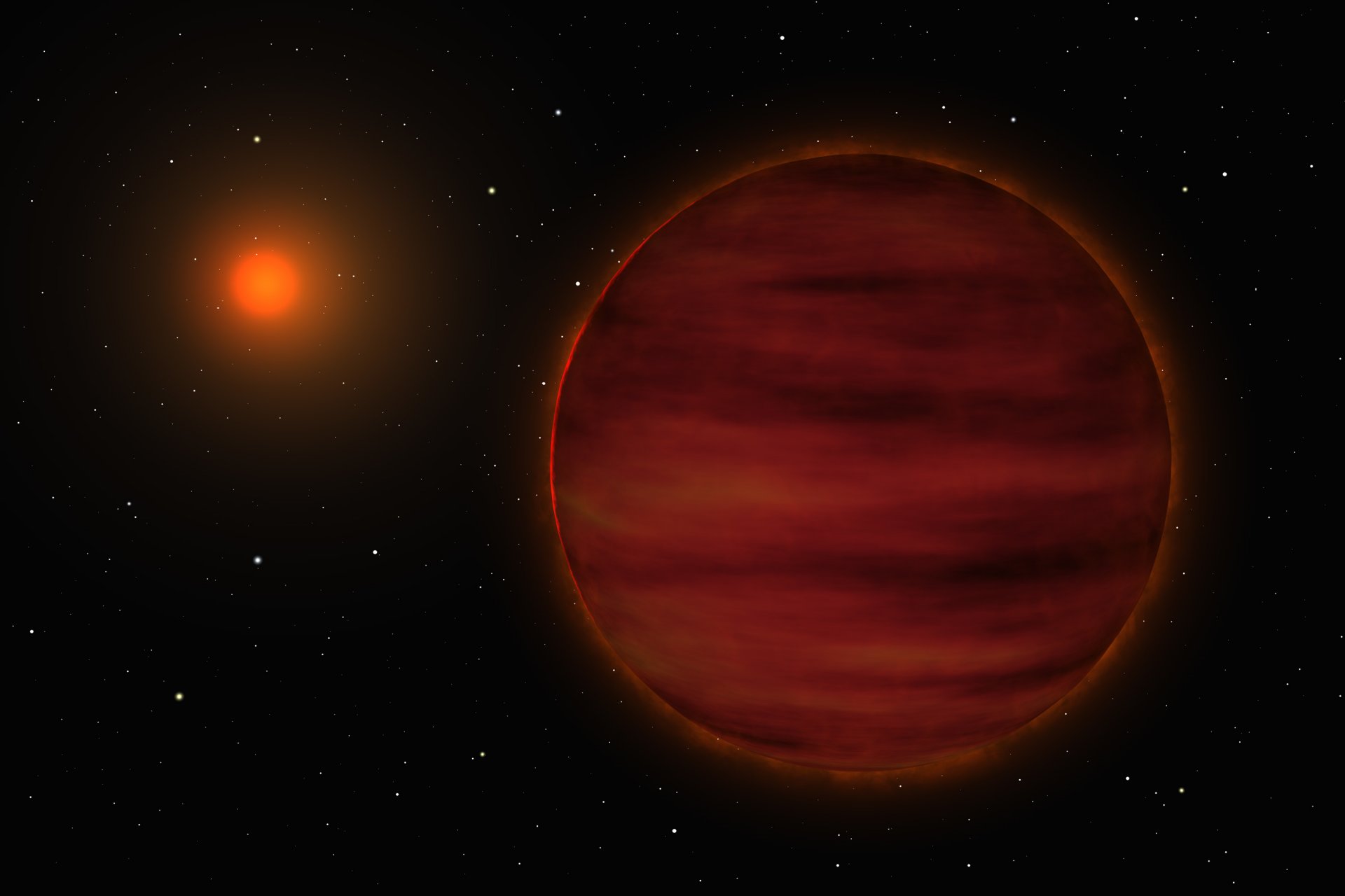 red dwarf brown dwarf double star