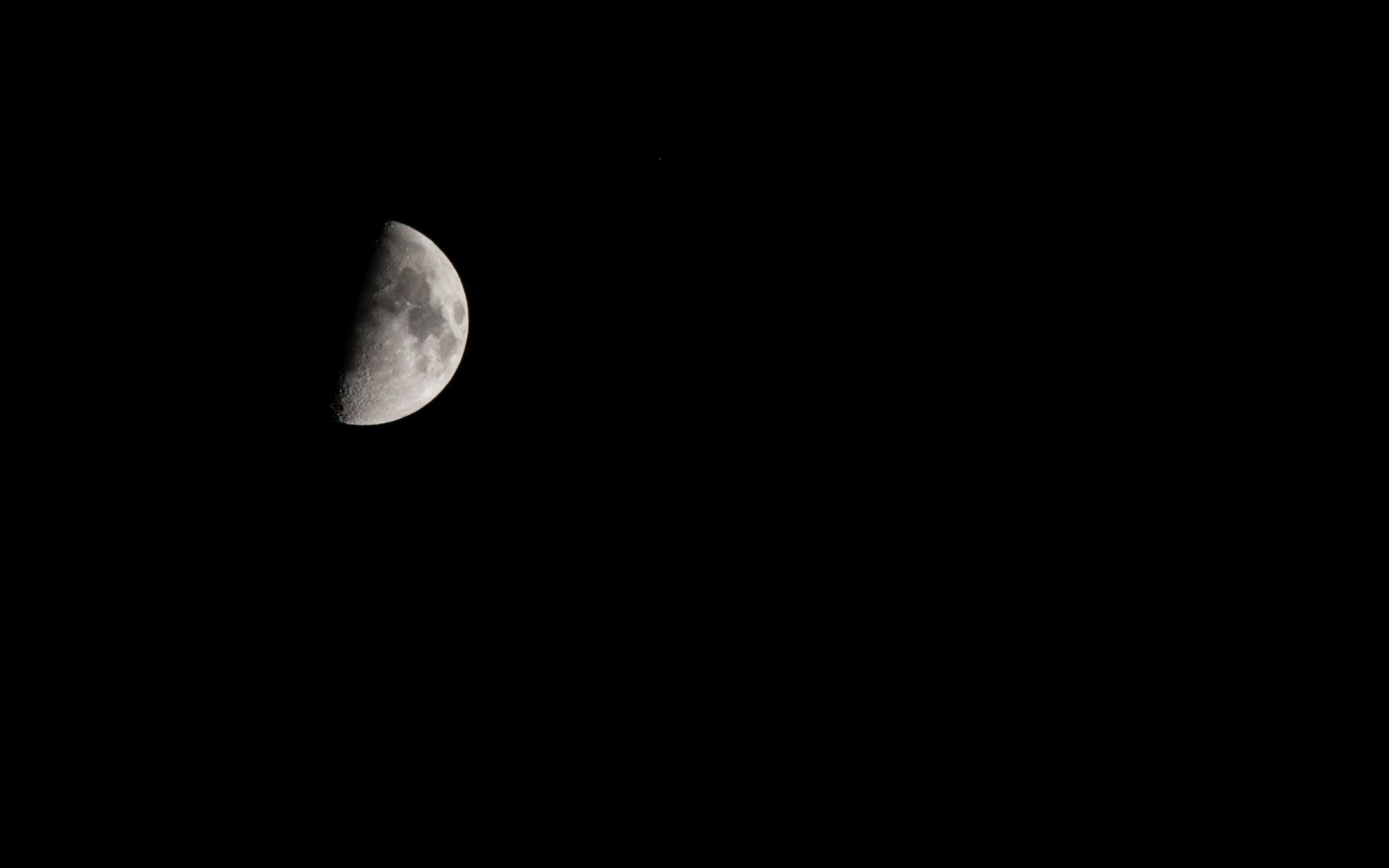 luna cielo espacio