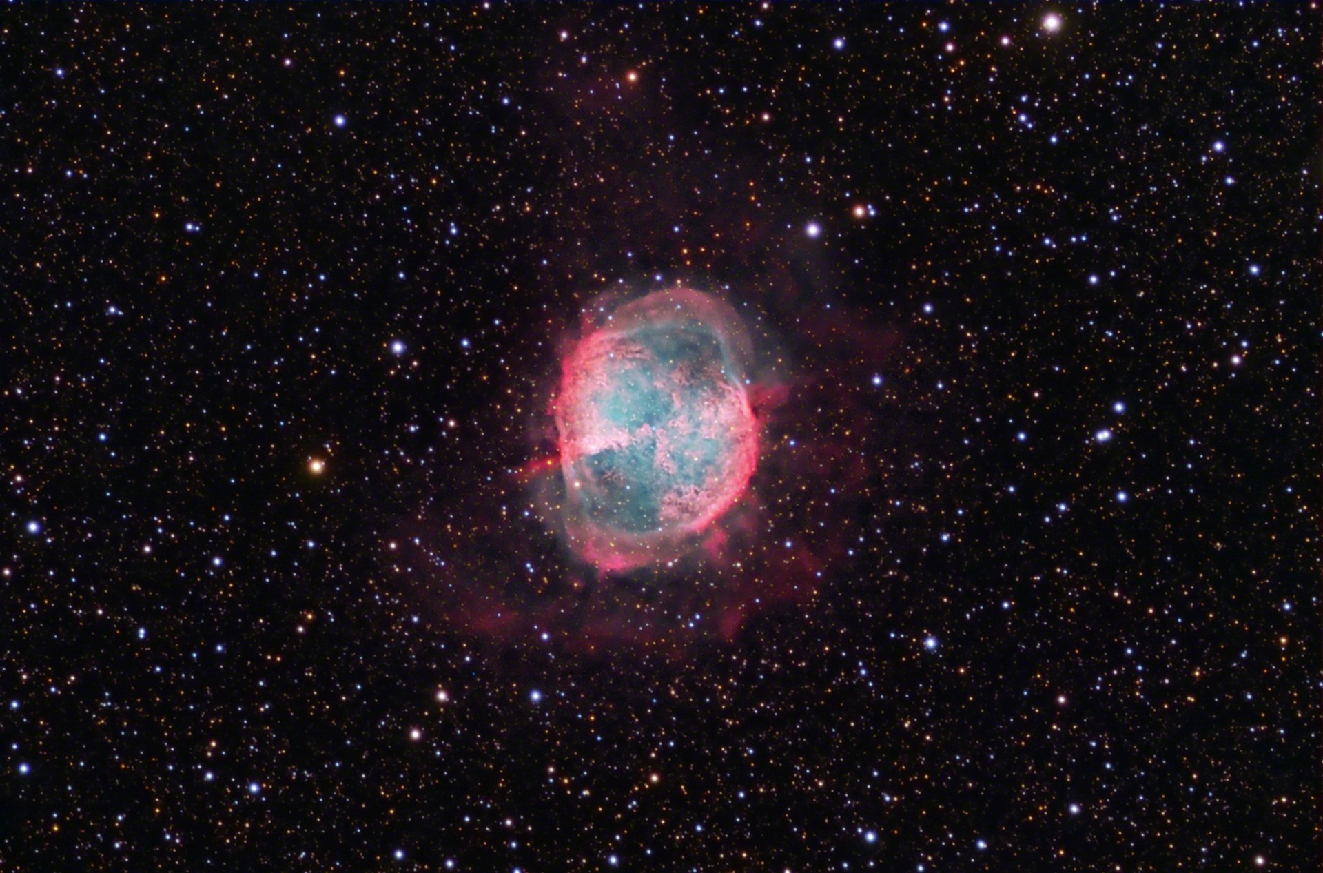 nebula dumbbell m27 constellation space universe cosmo