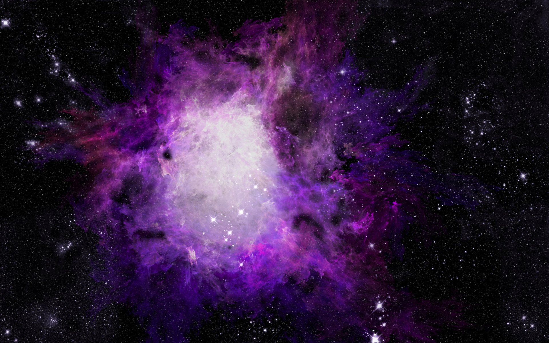 galaxie violet