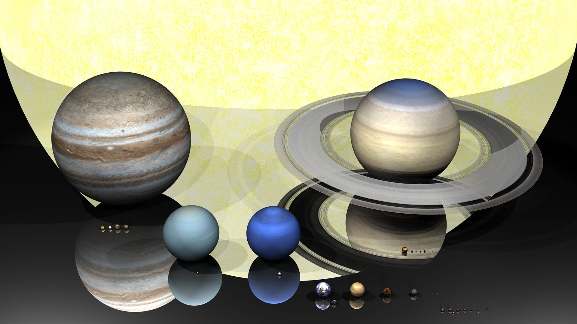 sonne planeten sonnensystem figuren