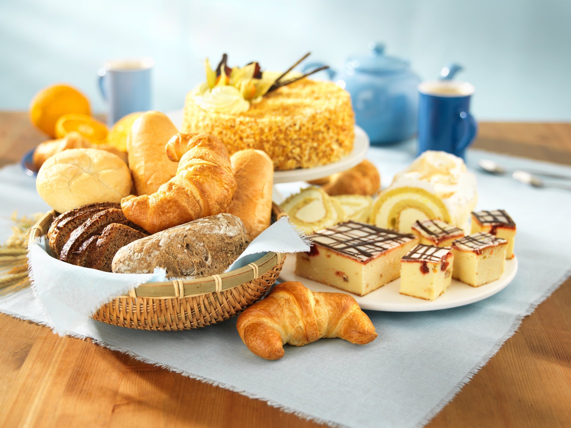 kuchen croissants kuchen brot brötchen keks