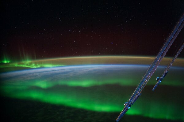 Aurora boreal. Cosmos. Fotografía de la ISS