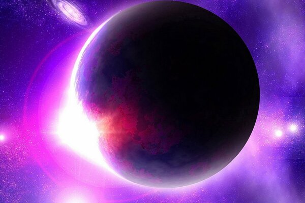 Purple space and the planet Nibiru