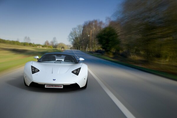 Russian sports car with the name Marusya b1