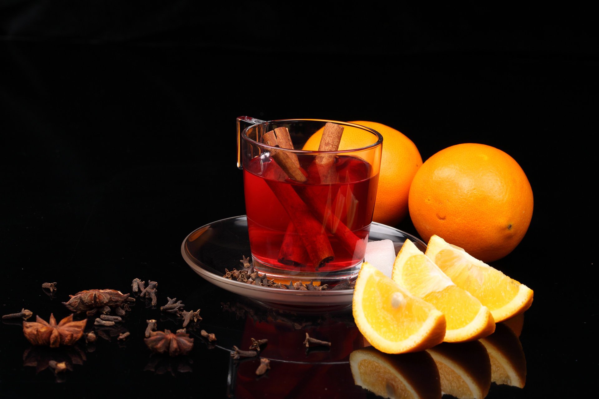 tee untertasse tasse zimt trinken