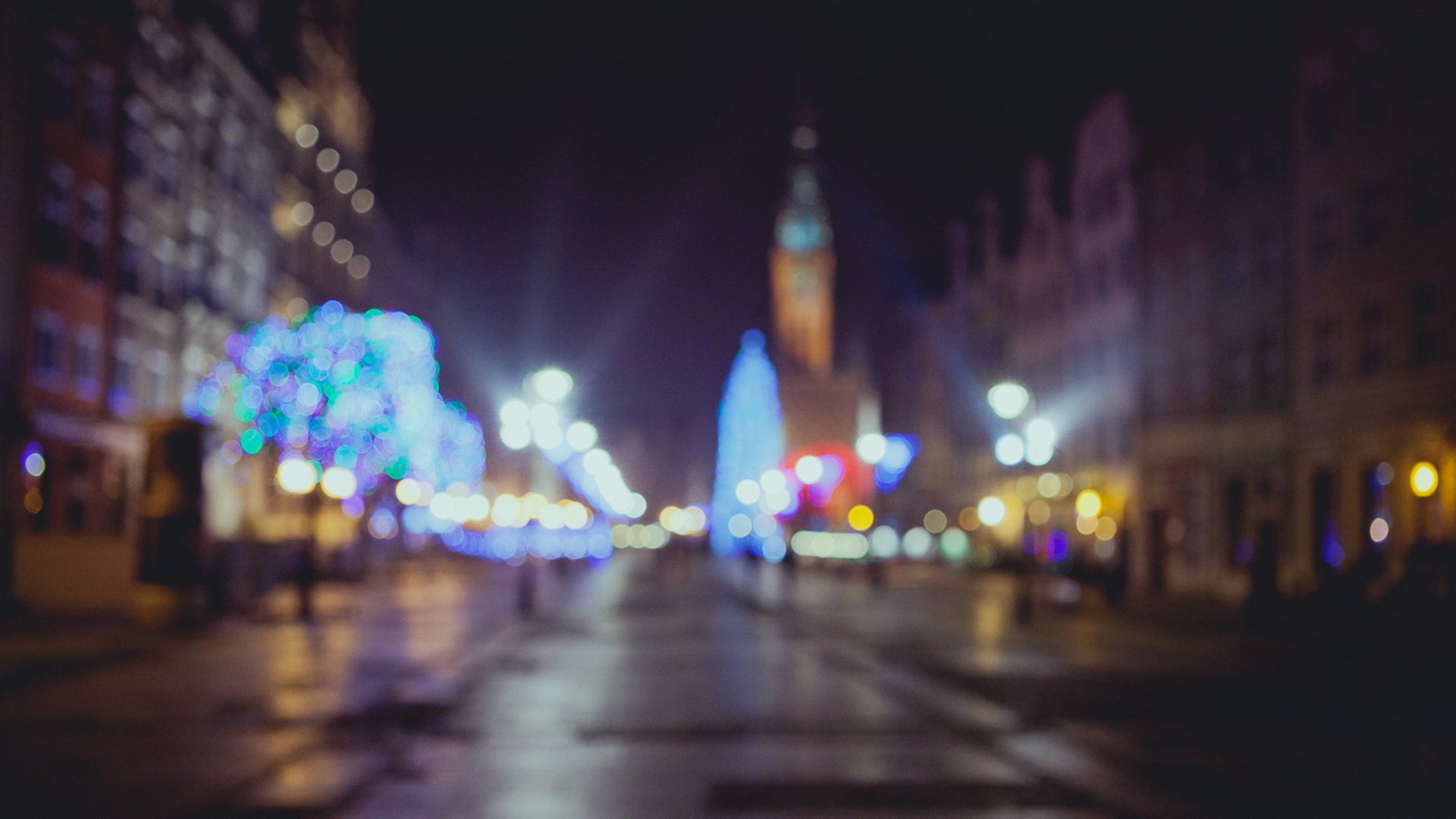 gdańsk polonia natale bokeh