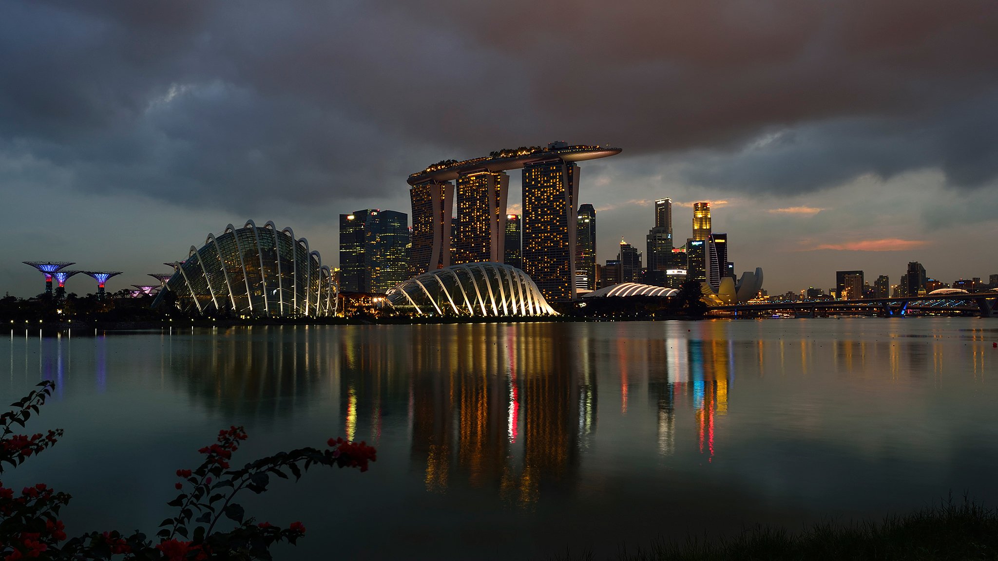 singapur marina bay sands nacht casino