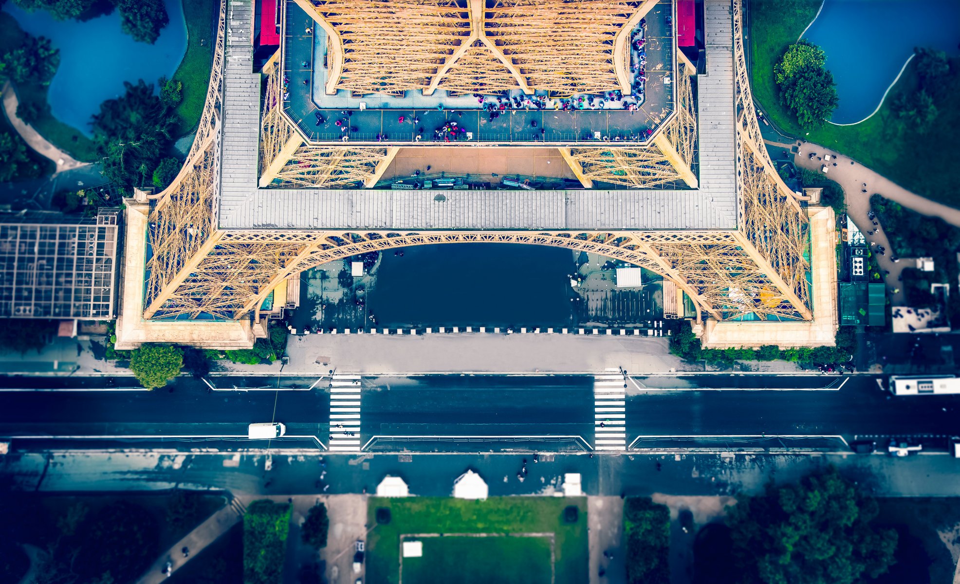 jamie frith fotografo foto torre eiffel parigi vista dall alto vista piattaforma