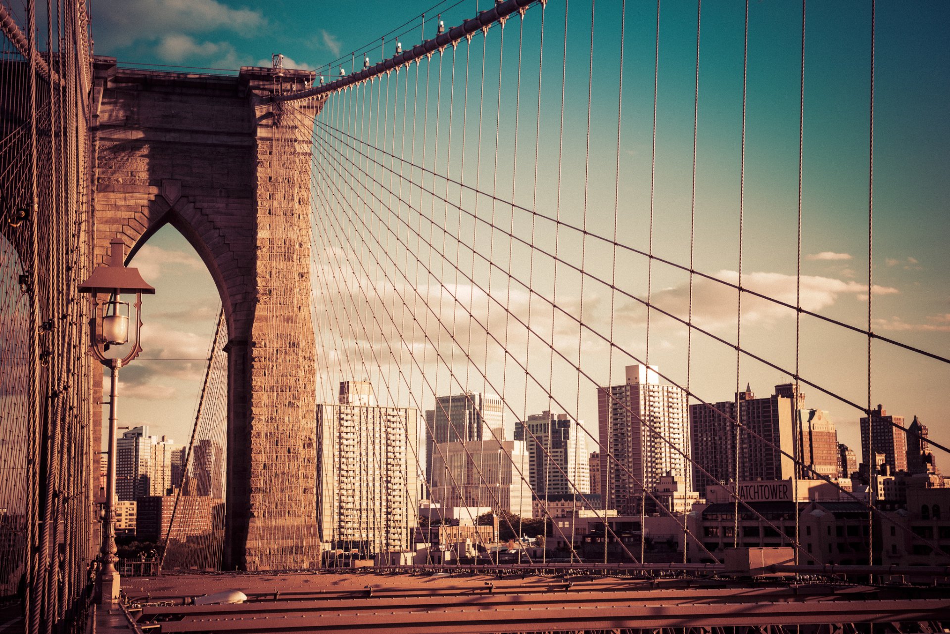 new york brooklyn bridge bâtiments