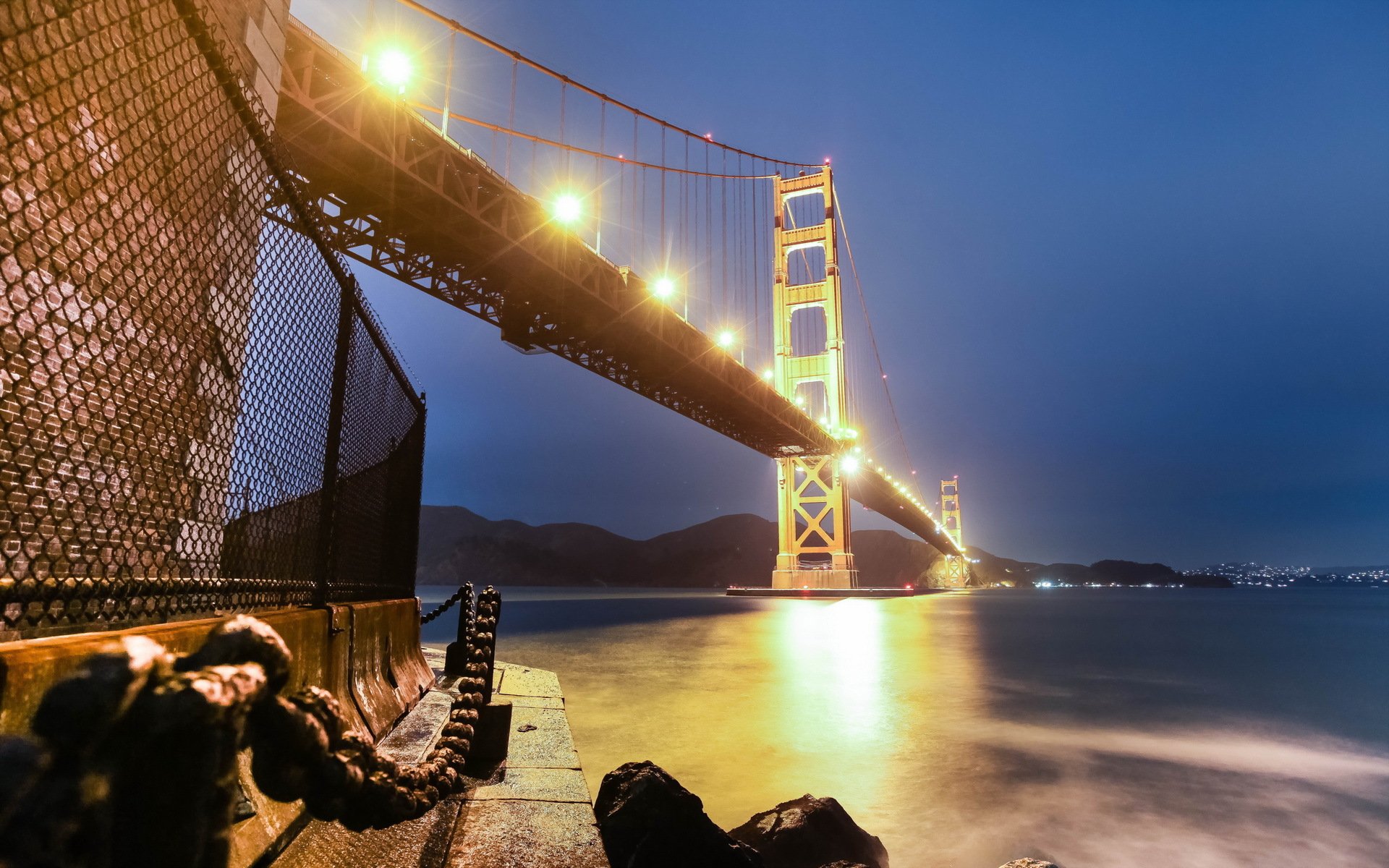 an francisco town bridge
