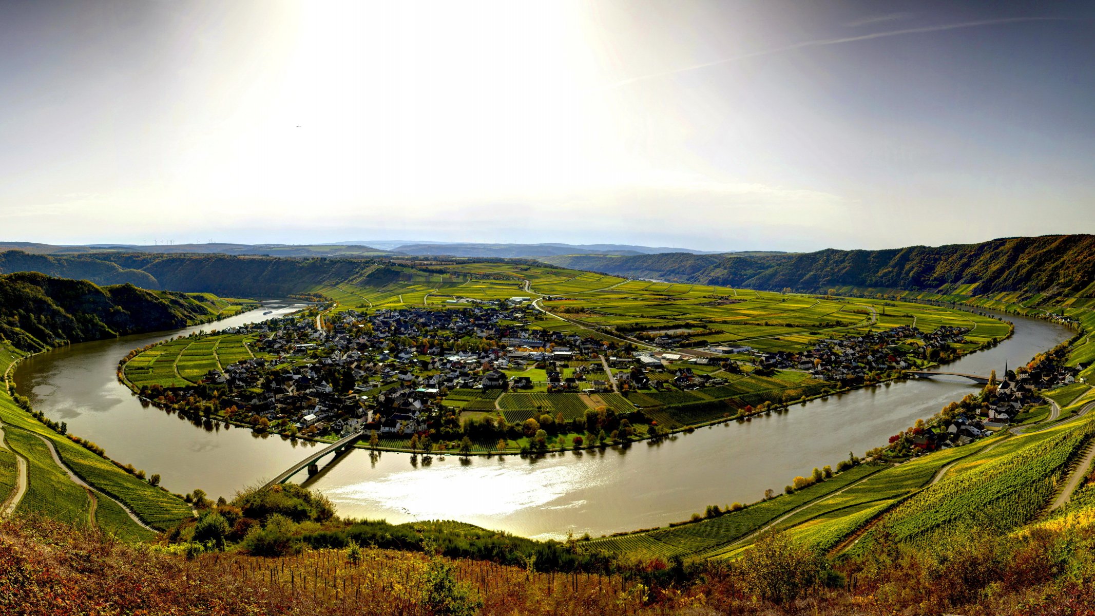 germania pisport città fiume dahl montagna case ponti campi