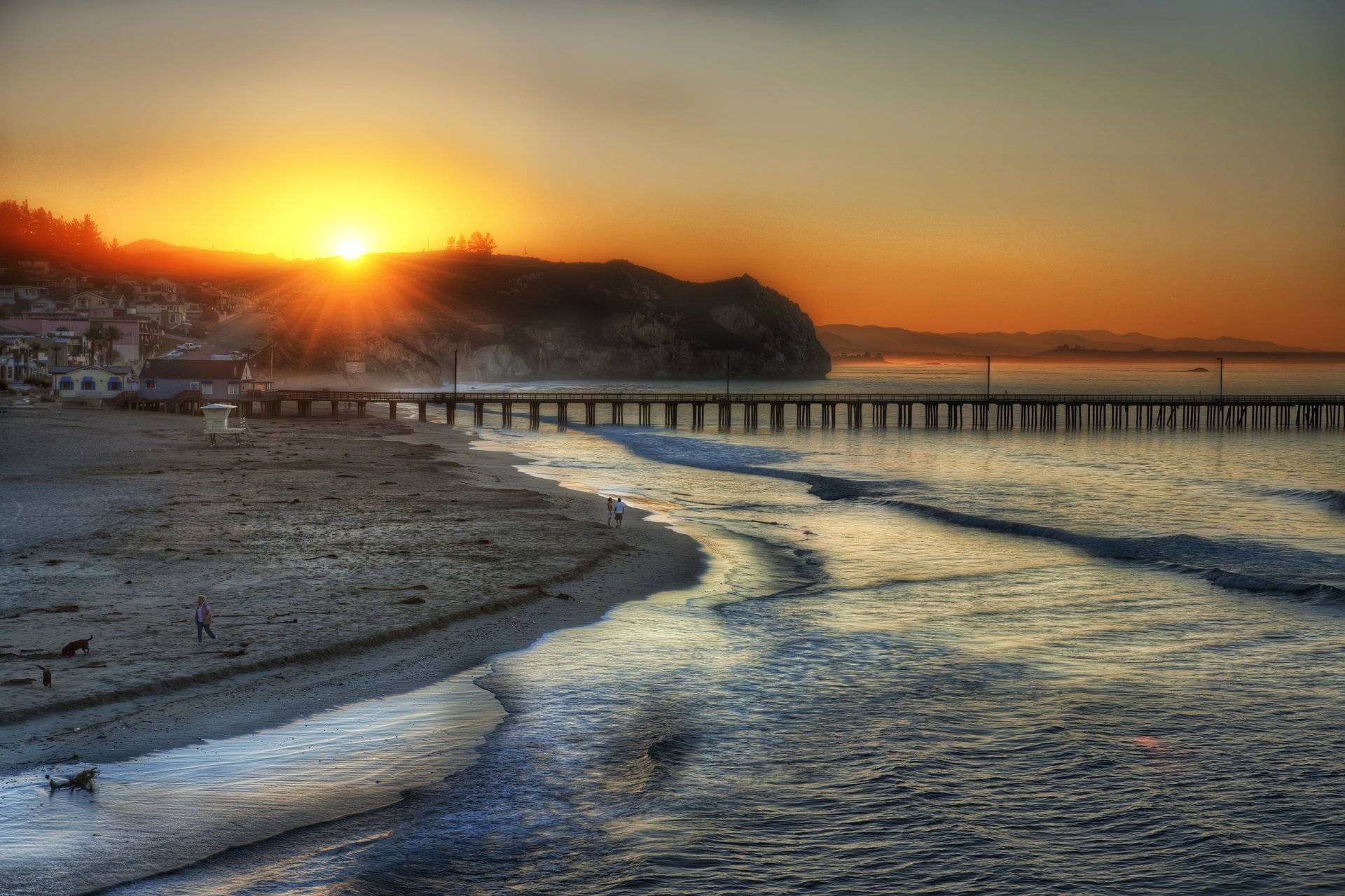 los angeles visita passeggiata fotografica hans zimmer e colloqui su google e stanford spiaggia oceano ponte santa monica