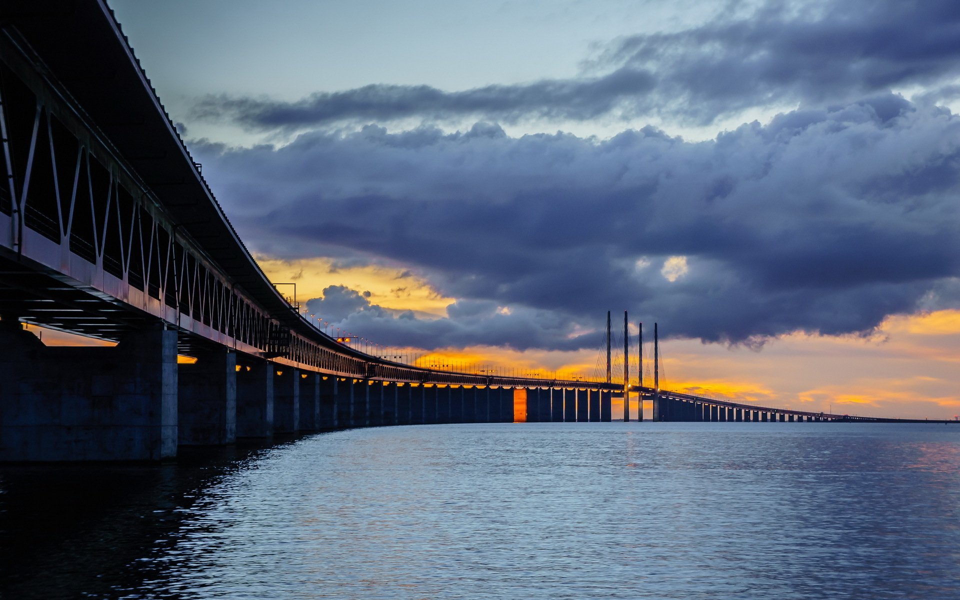 schweden skåne bunkeflostrand öresundbrücke