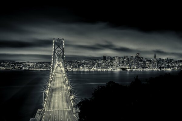 Lights of the night city of dreams