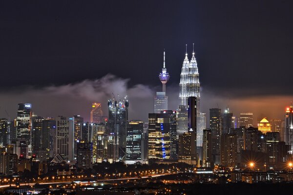 The gloomy smog of industrial cities