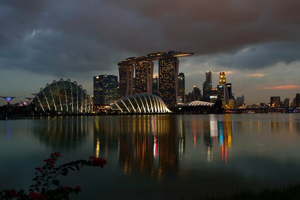 Marina bay sands a Singapore