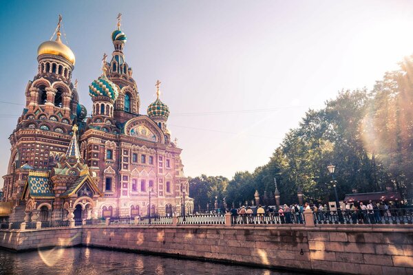Cathedral of the Savior on Spilled Blood in St. Petersburg