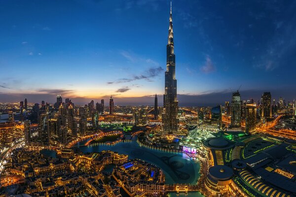 Schöne Stadt Dubai, Burj Khalifa Tower