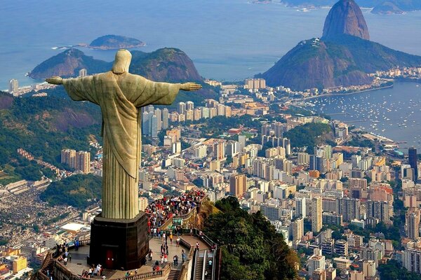 Statua di Cristo a Rio de Janeiro, Brasile