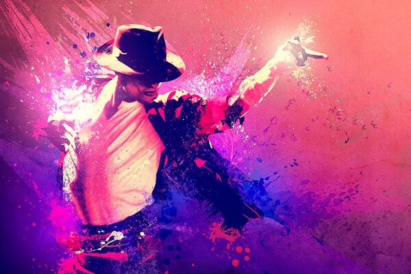 Art image of Michael Jackson