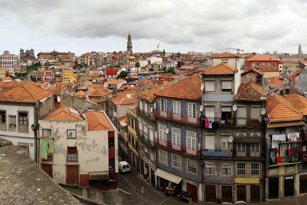 Porto Altstadt Häuser