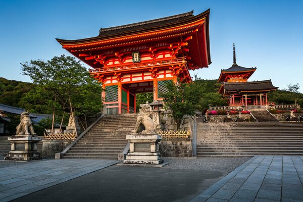 Traditioneller chinesischer Tempel