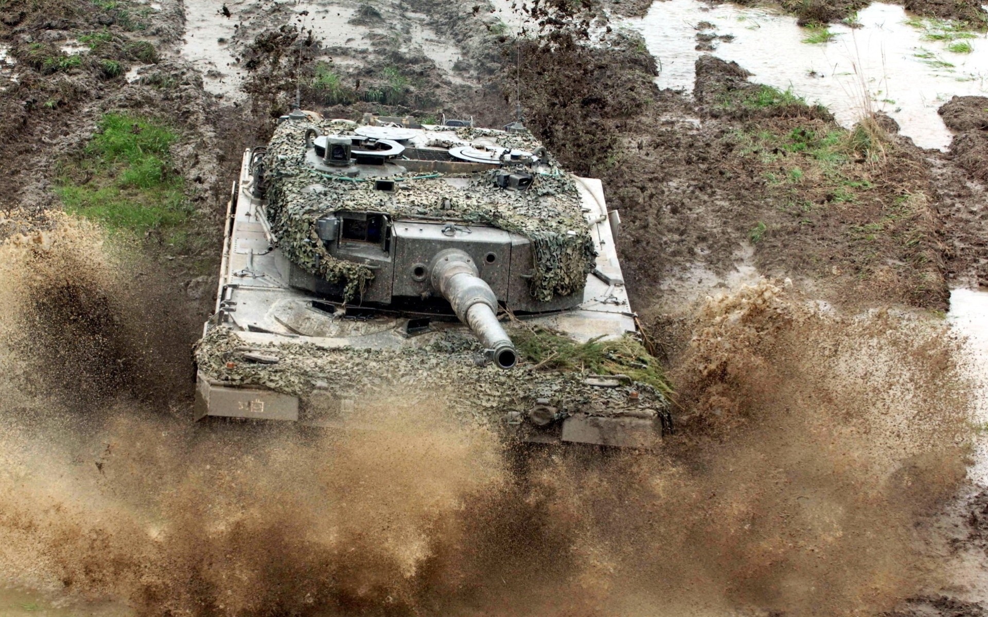 hintergrund waffe tank