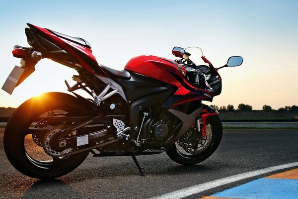 Motorcycle, honda-drive your dream at speed