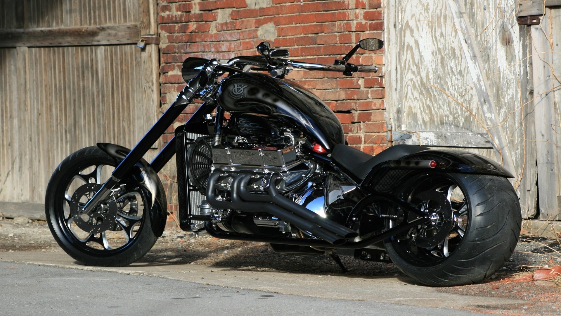 chopper v8 lado chopper