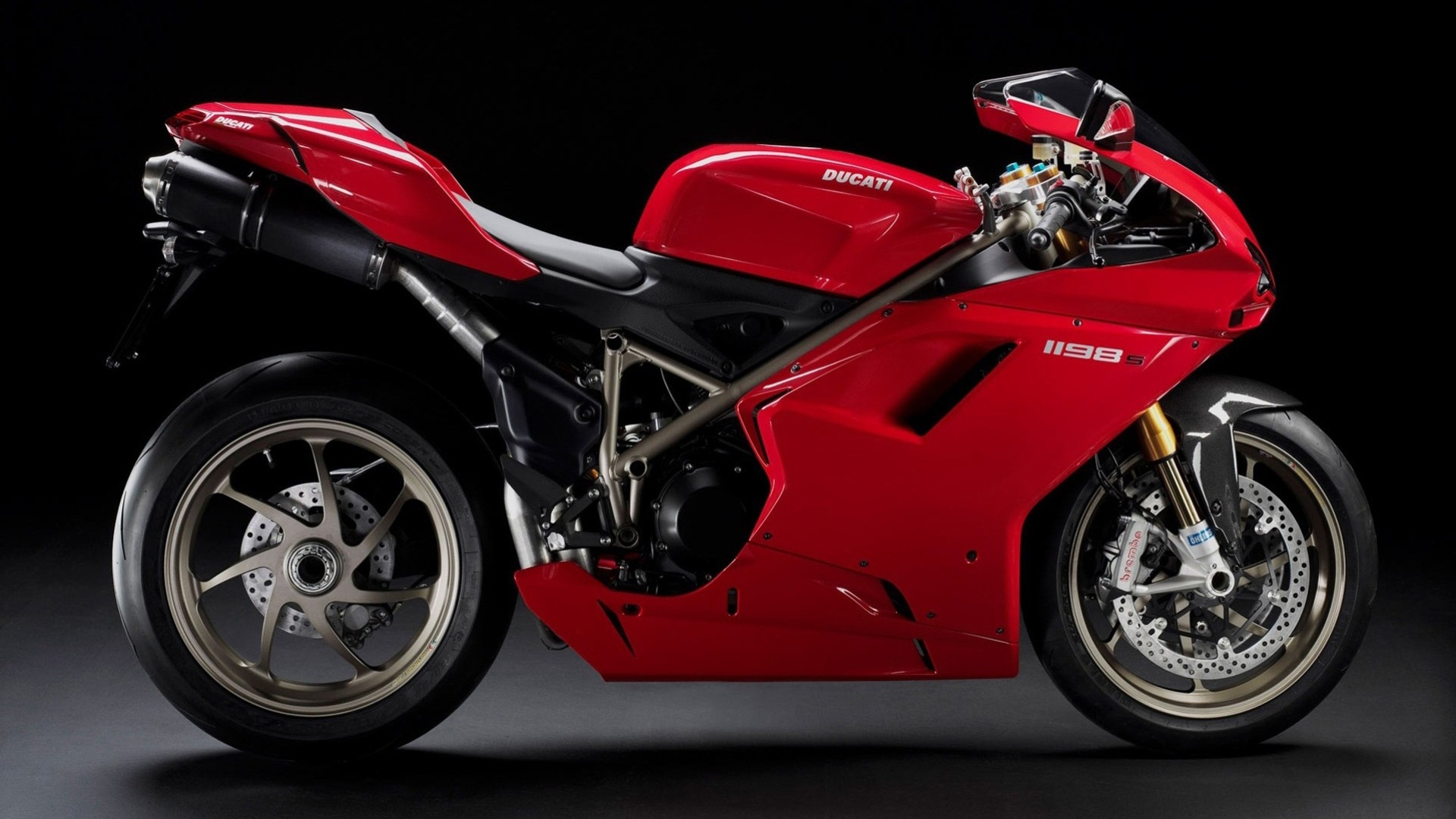 bicicleta ducati 1198 motocicleta