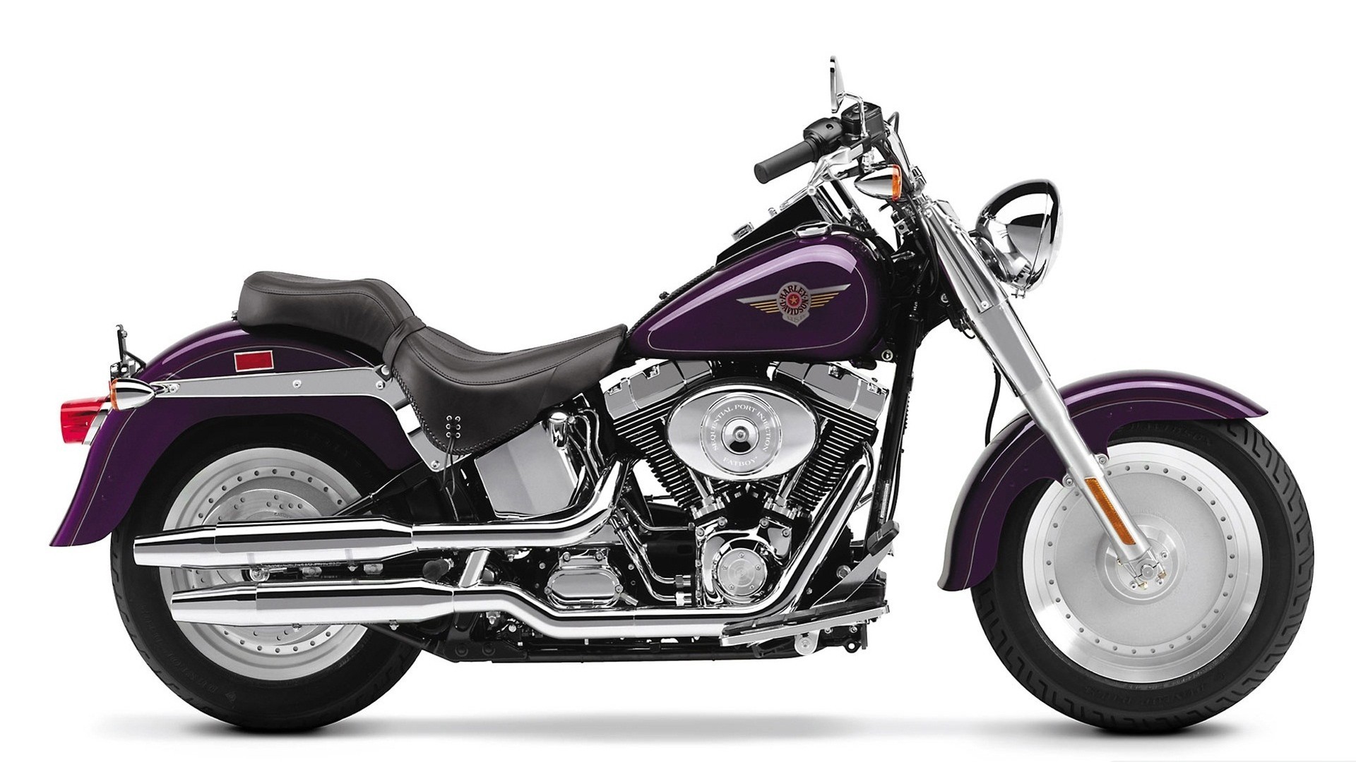 harley davidson purple bike