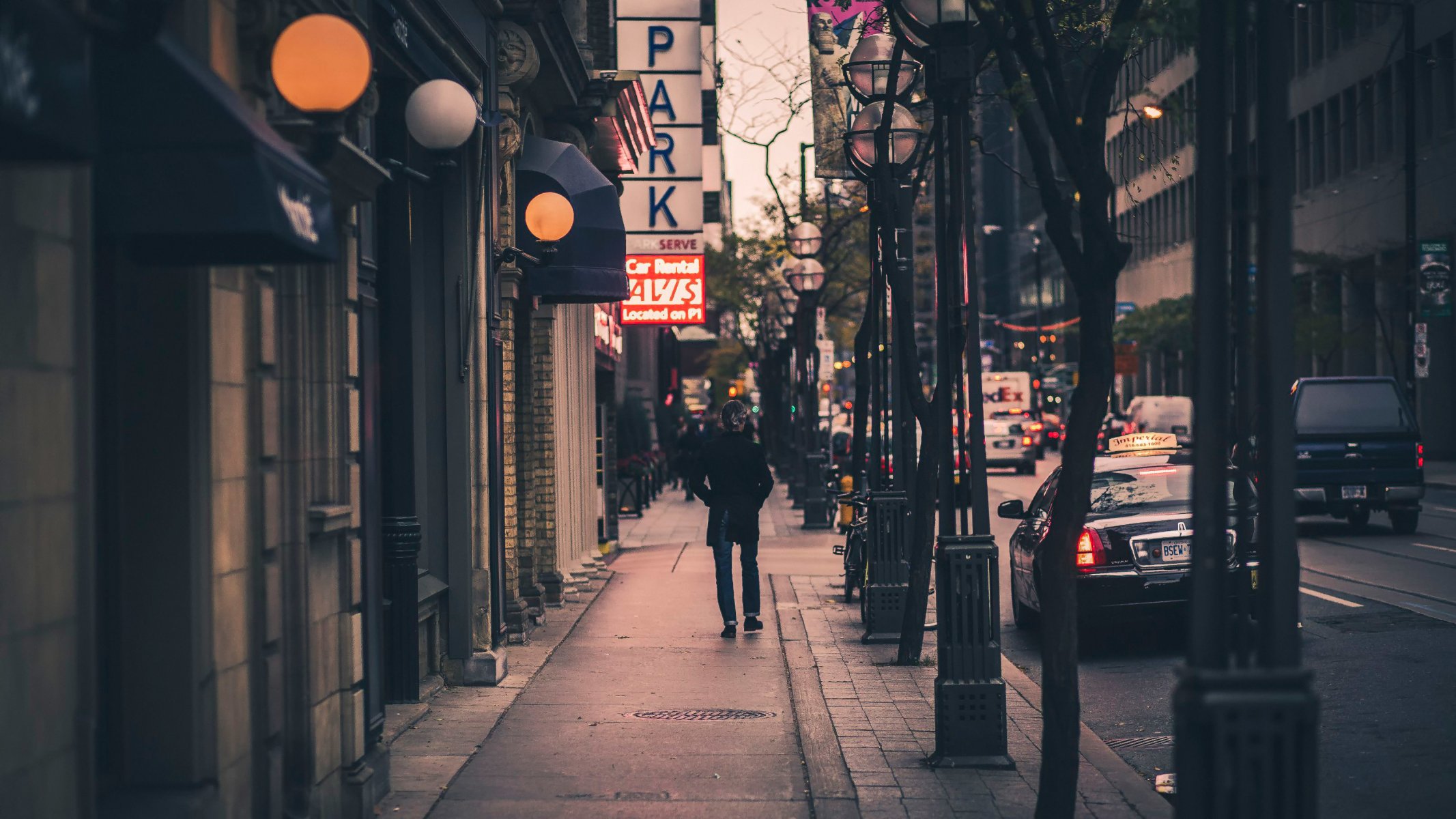 toronto fotografia uliczna wellington street kanada