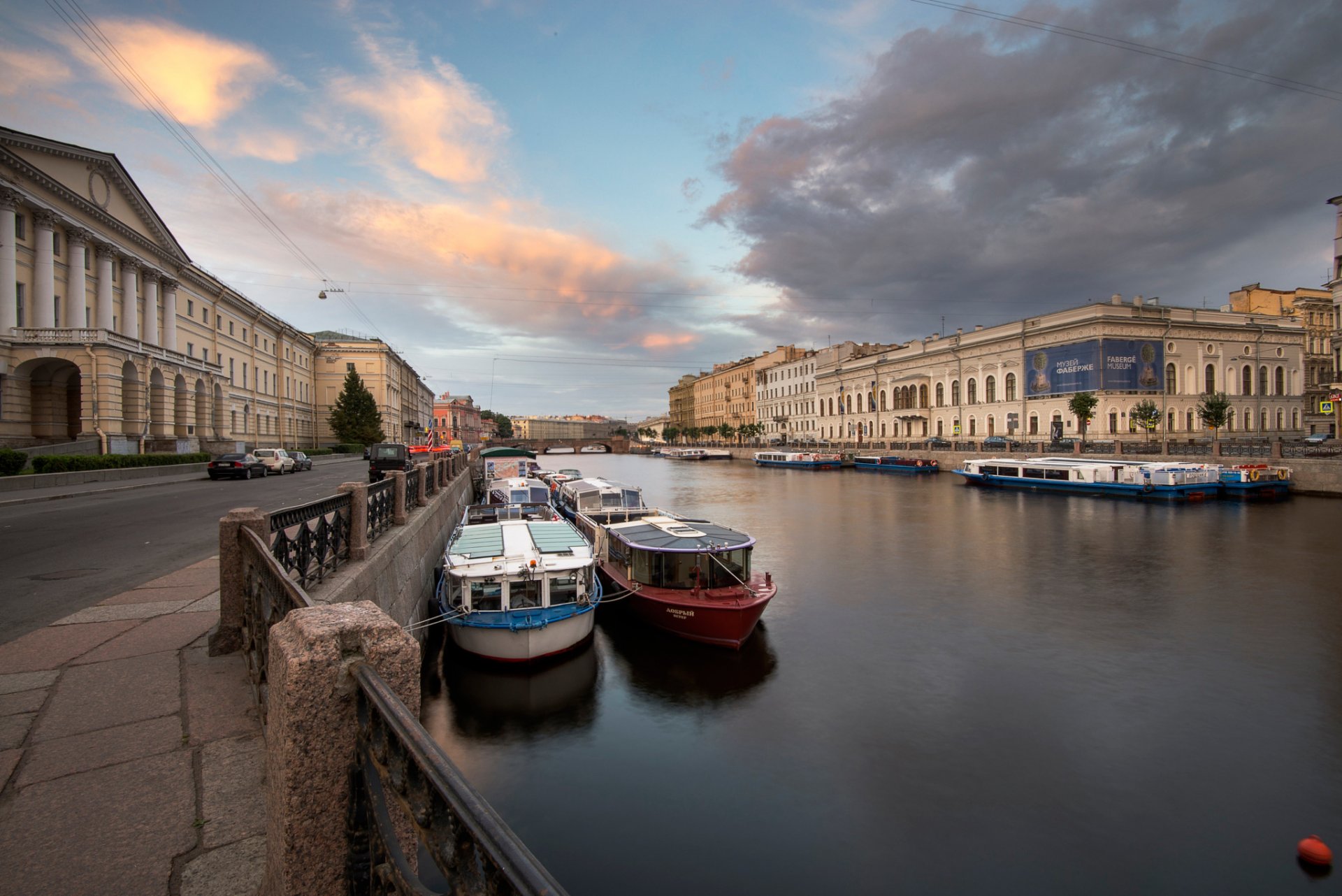 t. petersburg fontanka river