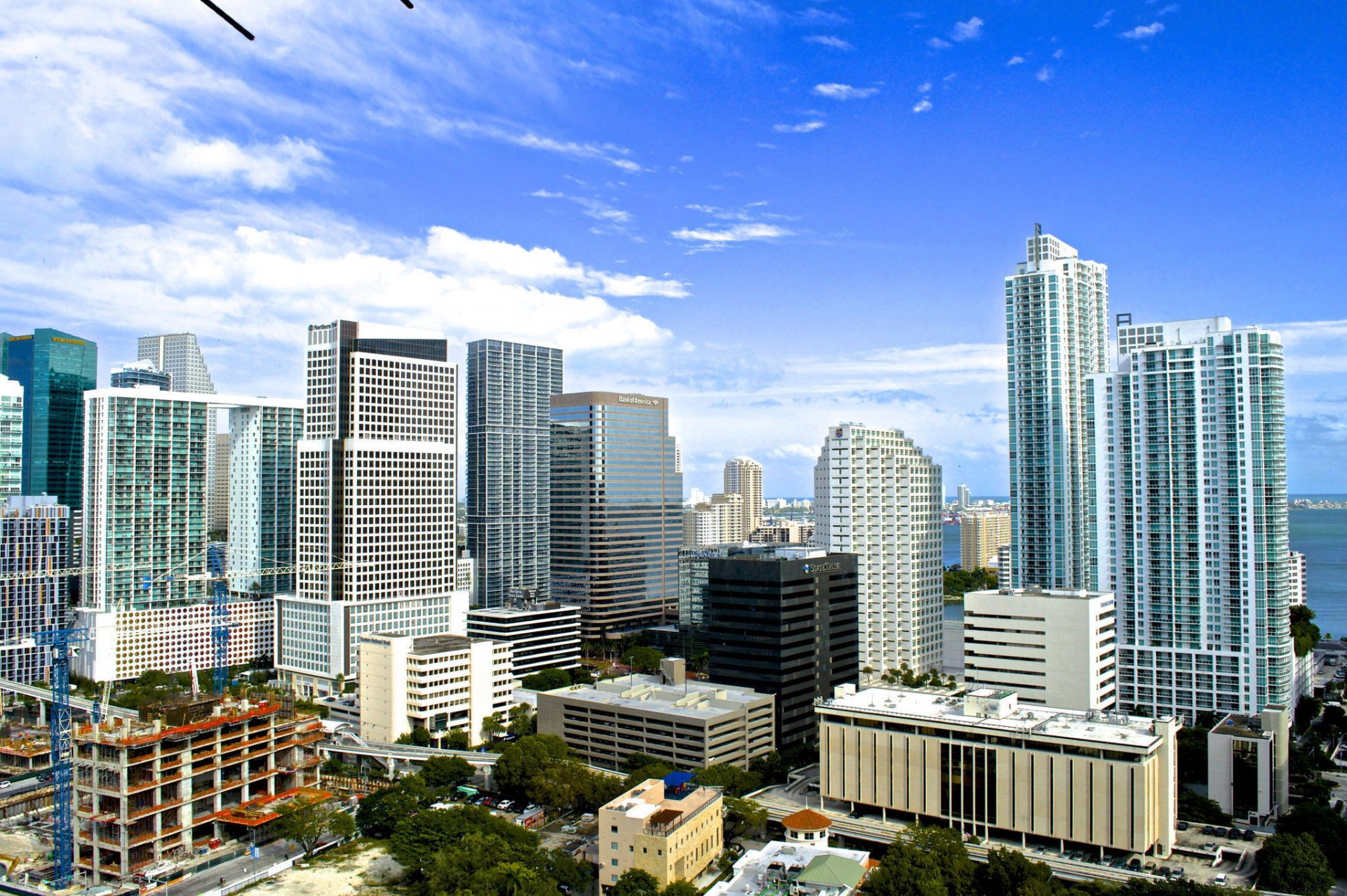 miami florida sommer häuser gebäude vize-stadt