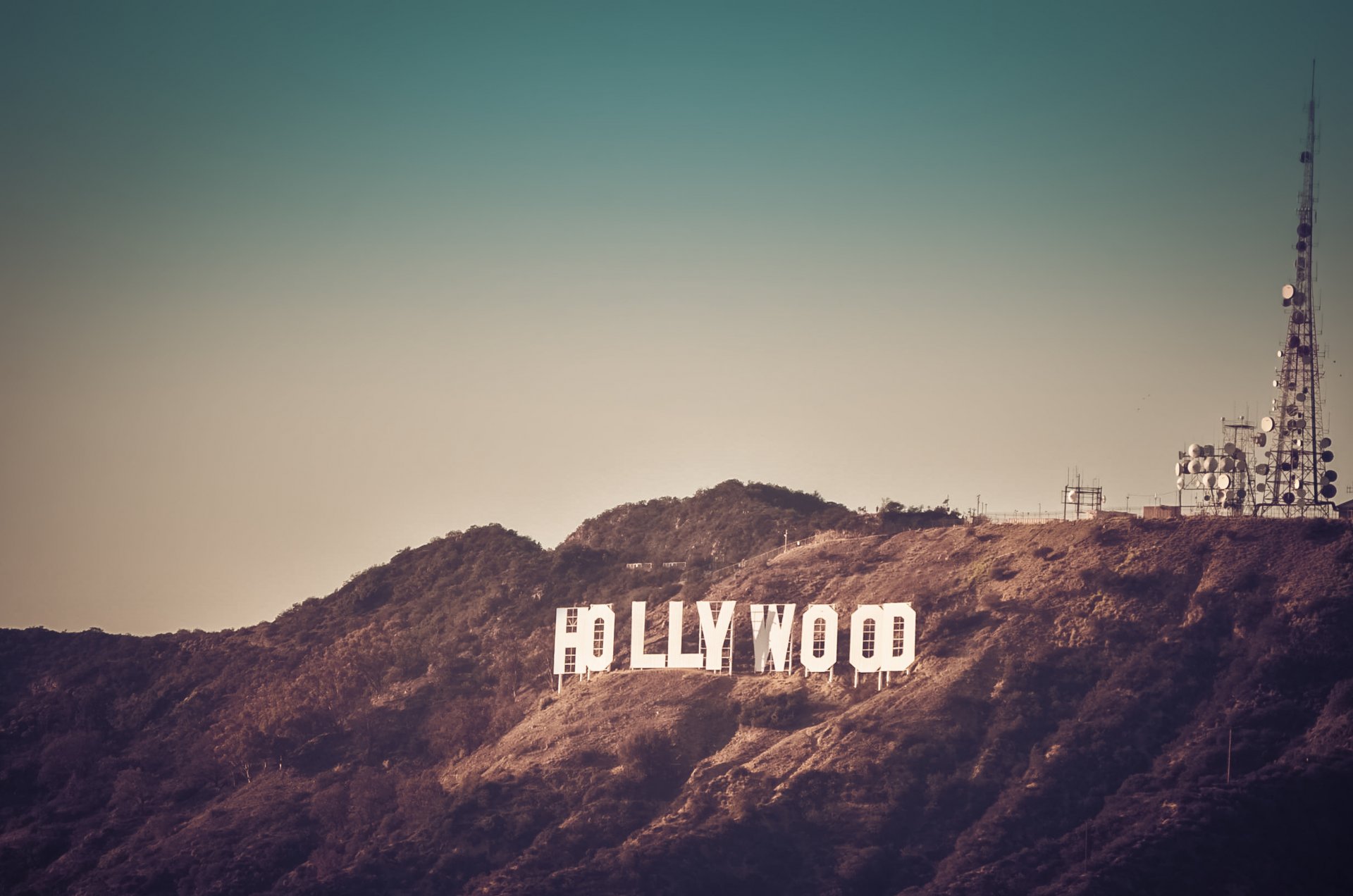 United States of America Los angeles California hollywood sign Griffin Park USA