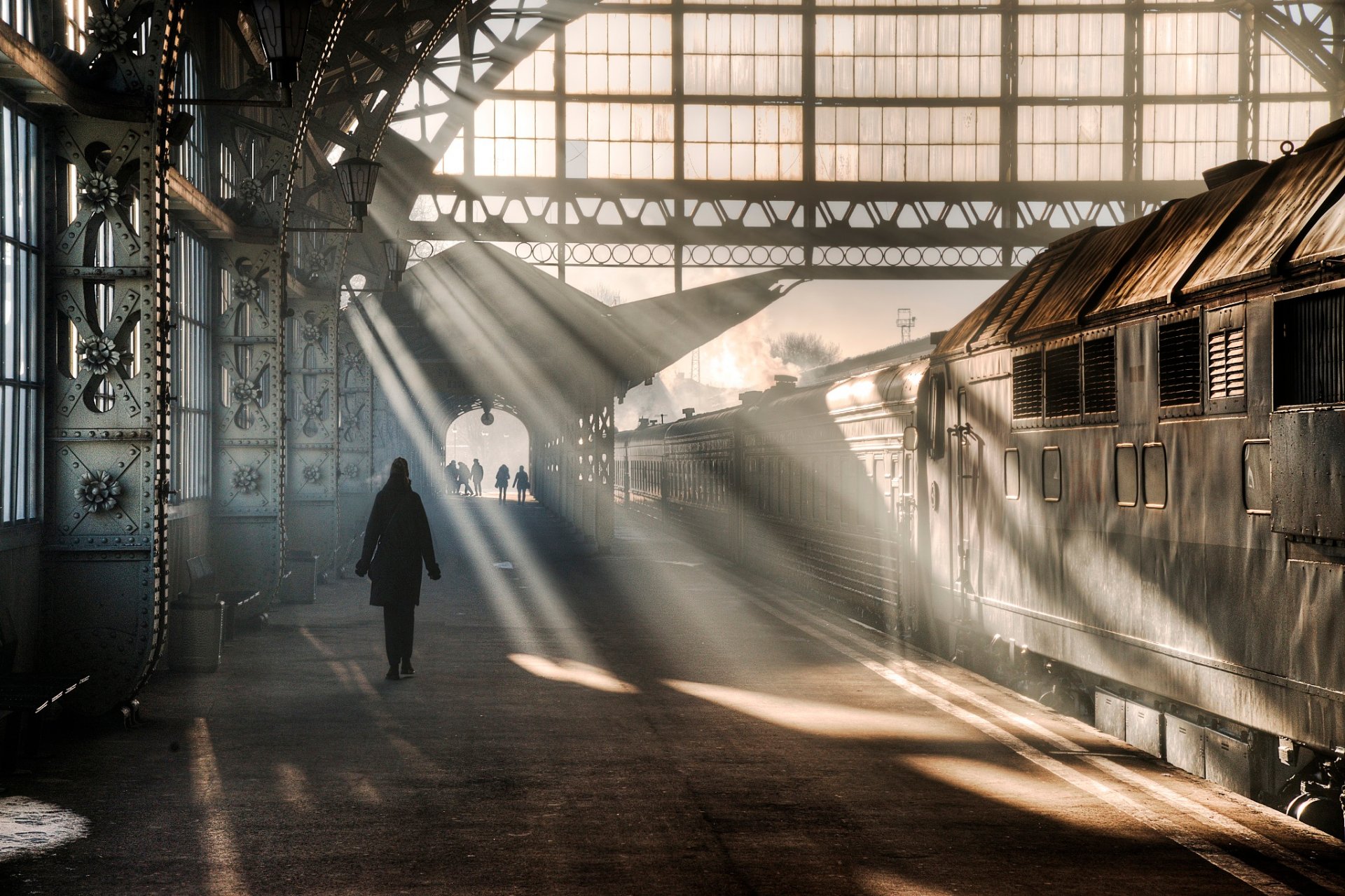 san petersburgo estación de tren de vitebsk tren