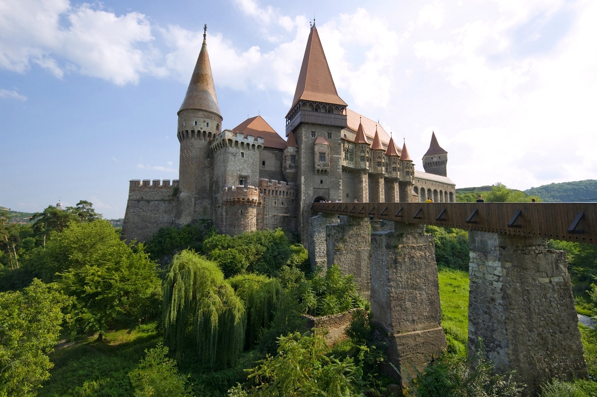 corvin castle hunyad castle hunedoara siebenbürgen rumänien corvin castle brücke