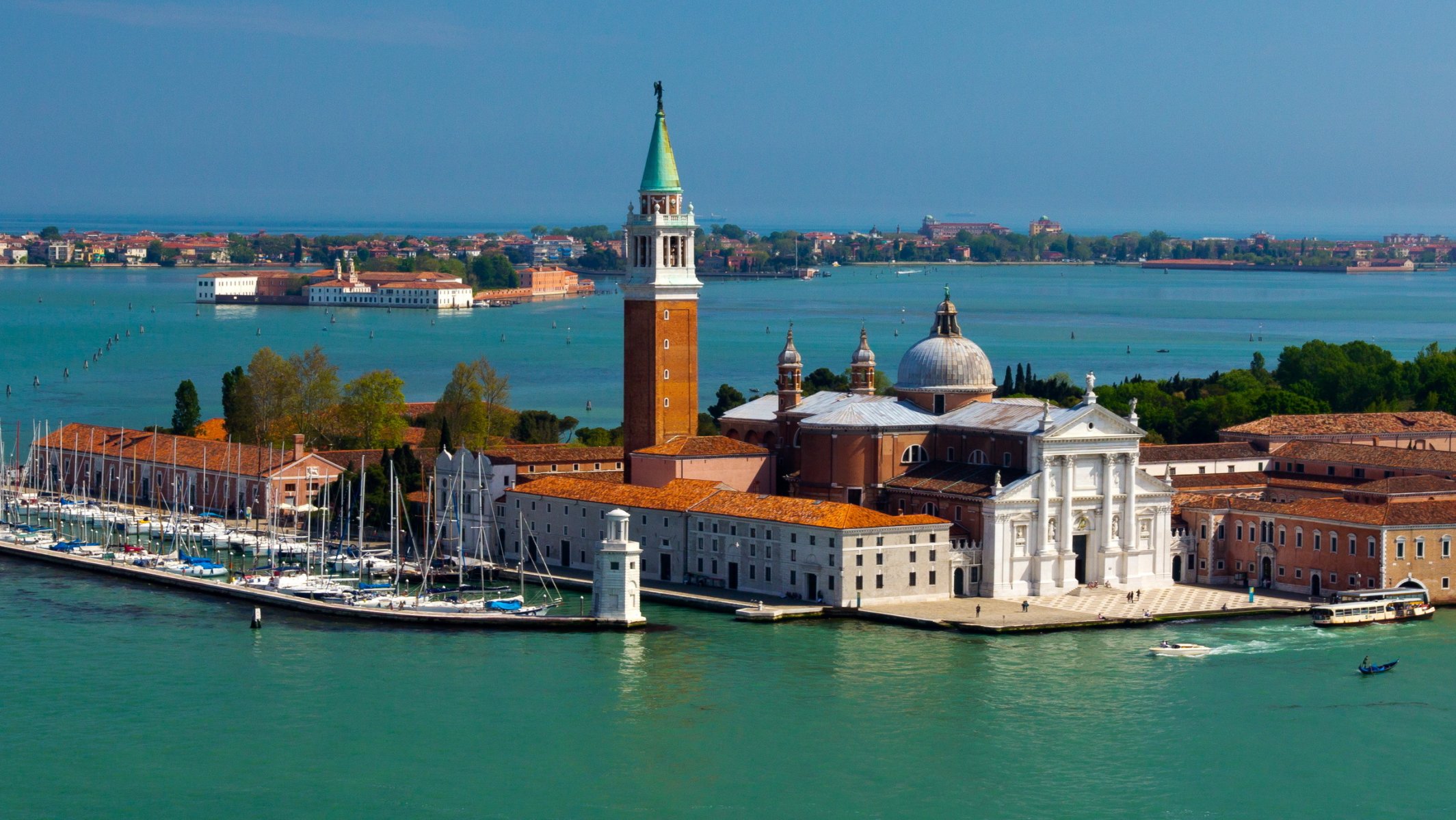 italien insel san giorgio maggiore venedig stadt san giorgio maggiore kirche kloster