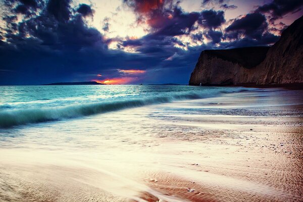 Strandlandschaft am Meer