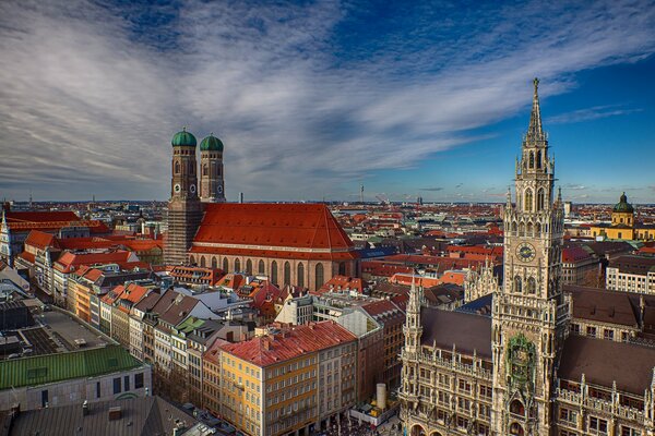 City Hall on Marienplatz Square