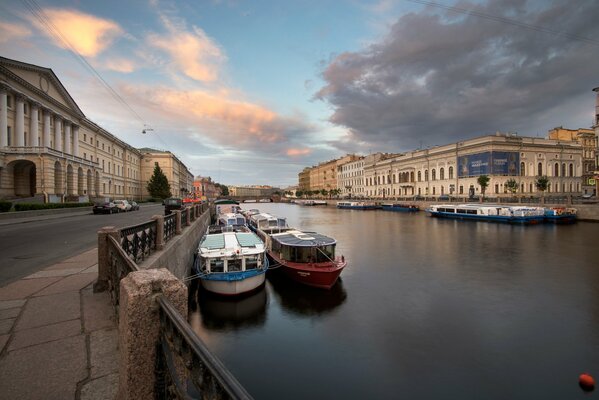 San Petersburgo río Fontanka