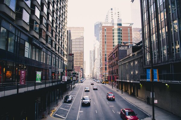 Rascacielos en Chicago, Illinois