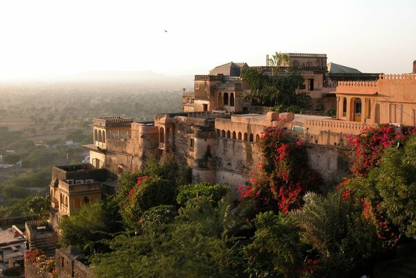 Indien Palast architektonisch bauen