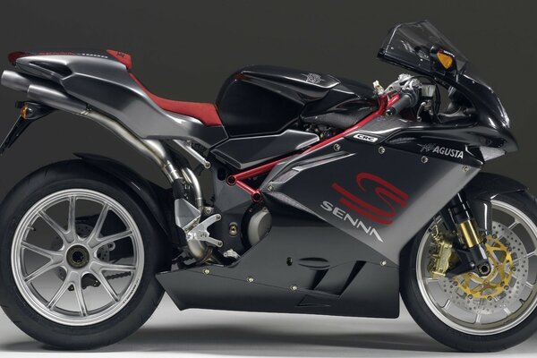 Italian-made sports motorcycle