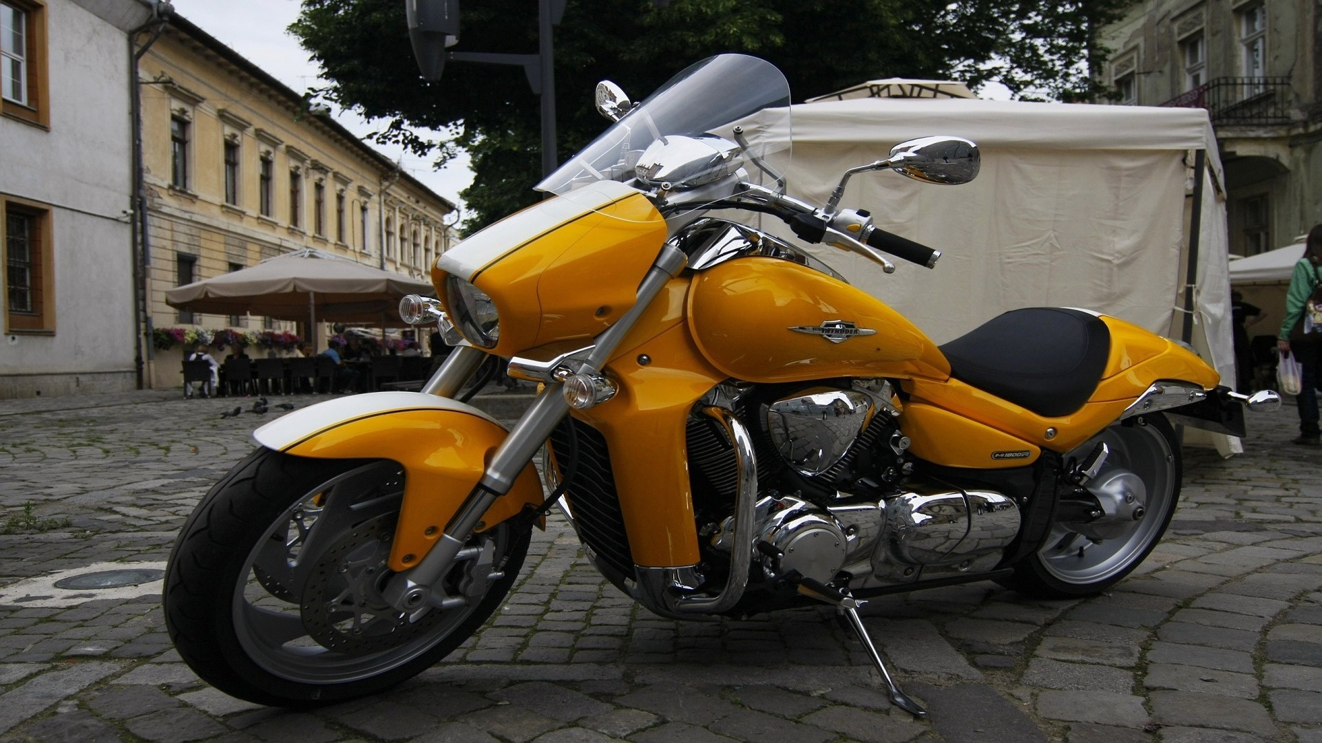 bike yellow cool