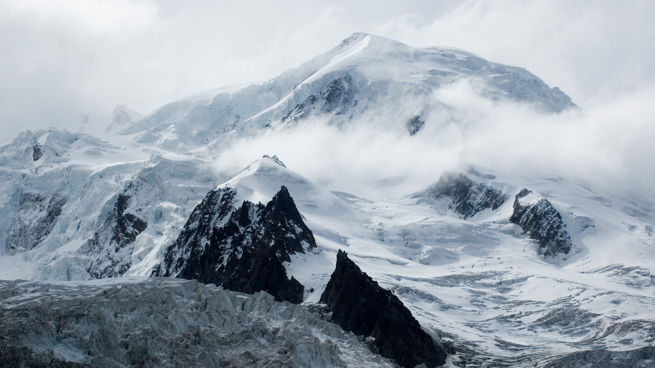 cumbre invierno nieve montañas